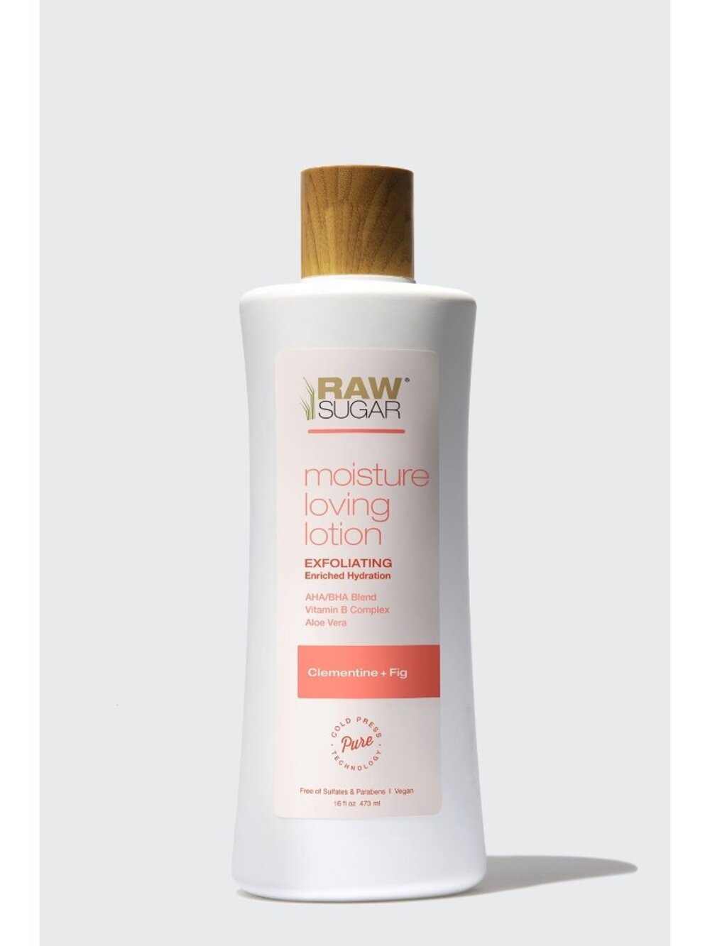 Raw Sugar Moisture Loving Lotion 16 oz Exfoliating AHA BHA, Clementine + Fig - Picture 7 of 8